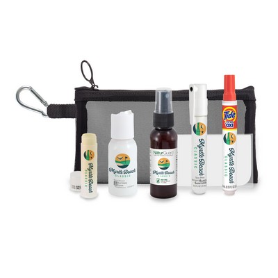 Course-to-Clubhouse Golf Kit with Carabiner